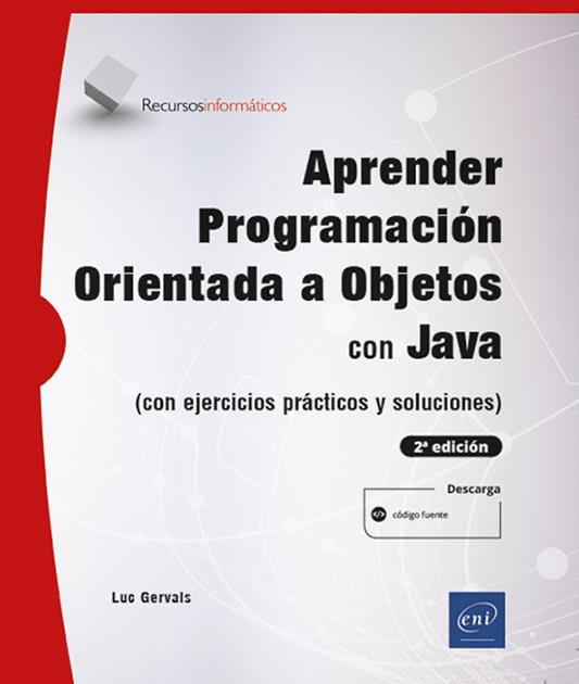 APRENDER PROGRAMACIÓN ORIENTADA A OBJETOS CON JAVA | 9782409050282 | GERVAIS, LUC | Galatea Llibres | Llibreria online de Reus, Tarragona | Comprar llibres en català i castellà online