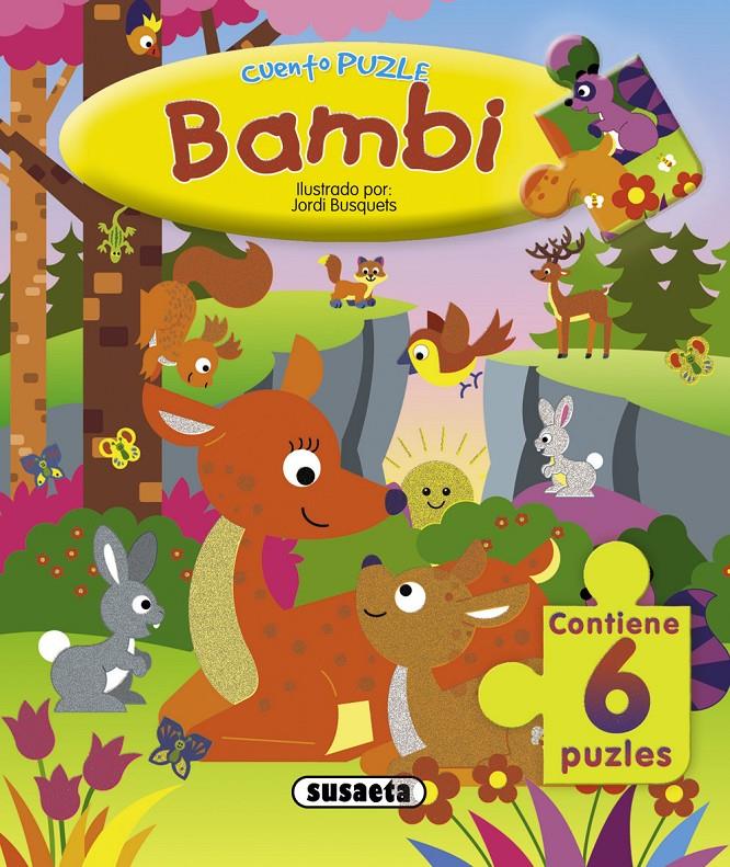 BAMBI, CUENTO PUZZLE | 9788430541003 | BUSQUETS, JORDI | Galatea Llibres | Llibreria online de Reus, Tarragona | Comprar llibres en català i castellà online