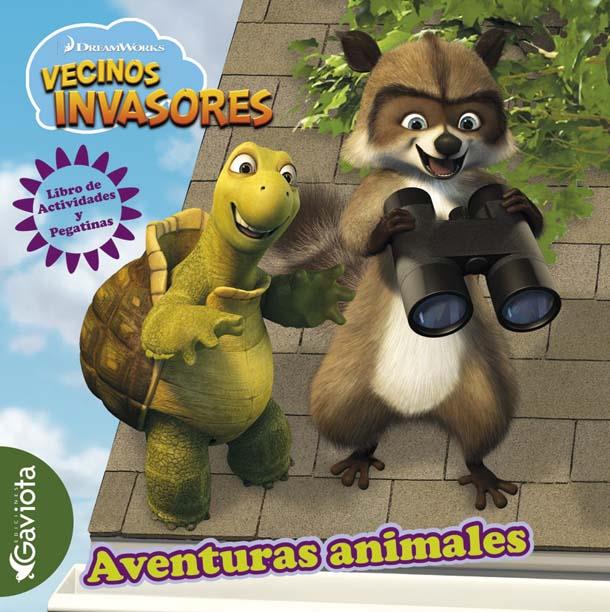 VECINOS INVASORES. AVENTURAS ANIMALES | 9788439208198 | DREAMWORKS ANIMATION SKG. | Galatea Llibres | Librería online de Reus, Tarragona | Comprar libros en catalán y castellano online