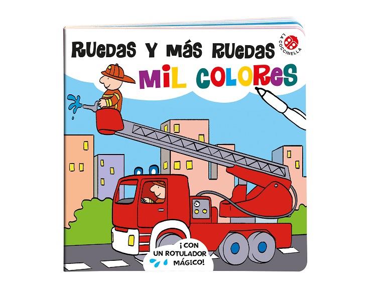 RUEDAS Y MÁS RUEDAS: MIL COLORES | 9788855061643 | Galatea Llibres | Librería online de Reus, Tarragona | Comprar libros en catalán y castellano online