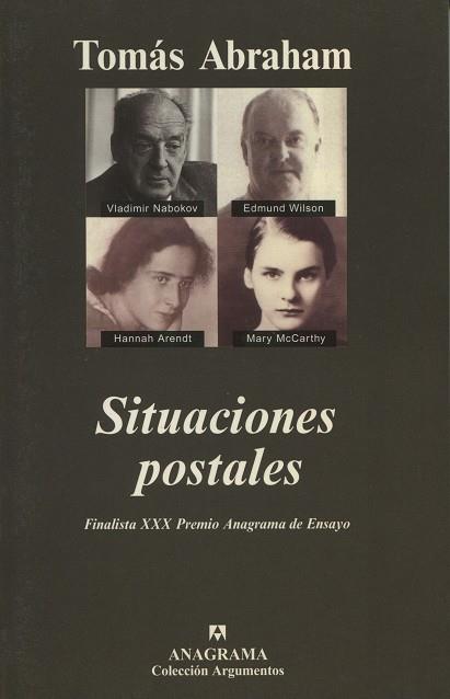 SITUACIONES POSTALES | 9788433961792 | ABRAHAM, TOMAS | Galatea Llibres | Librería online de Reus, Tarragona | Comprar libros en catalán y castellano online
