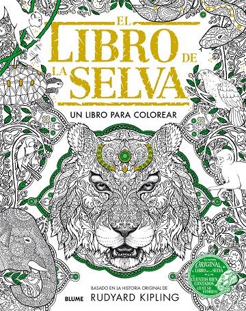 EL LIBRO DE LA SELVA. UN LIBRO PARA COLOREAR | 9788498019056 | Galatea Llibres | Librería online de Reus, Tarragona | Comprar libros en catalán y castellano online