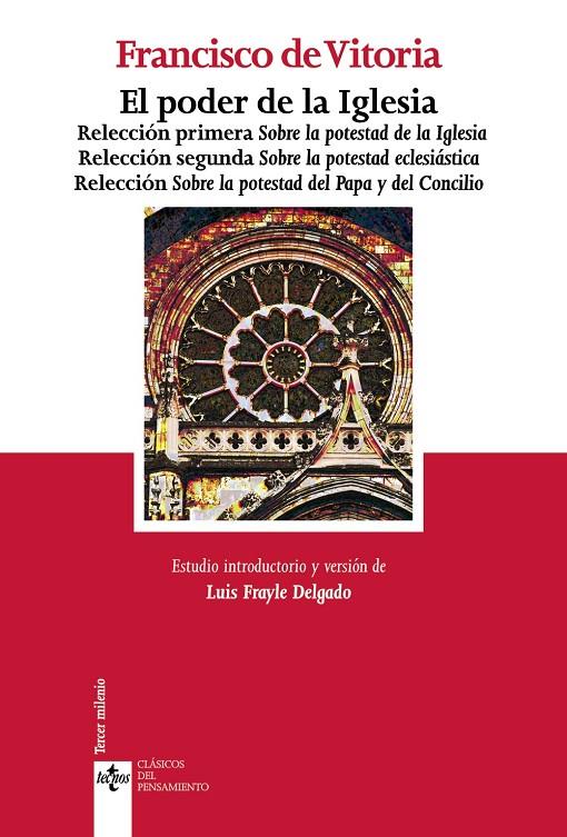 EL PODER DE LA IGLESIA | 9788430976089 | DE VITORIA, FRANCISCO | Galatea Llibres | Librería online de Reus, Tarragona | Comprar libros en catalán y castellano online