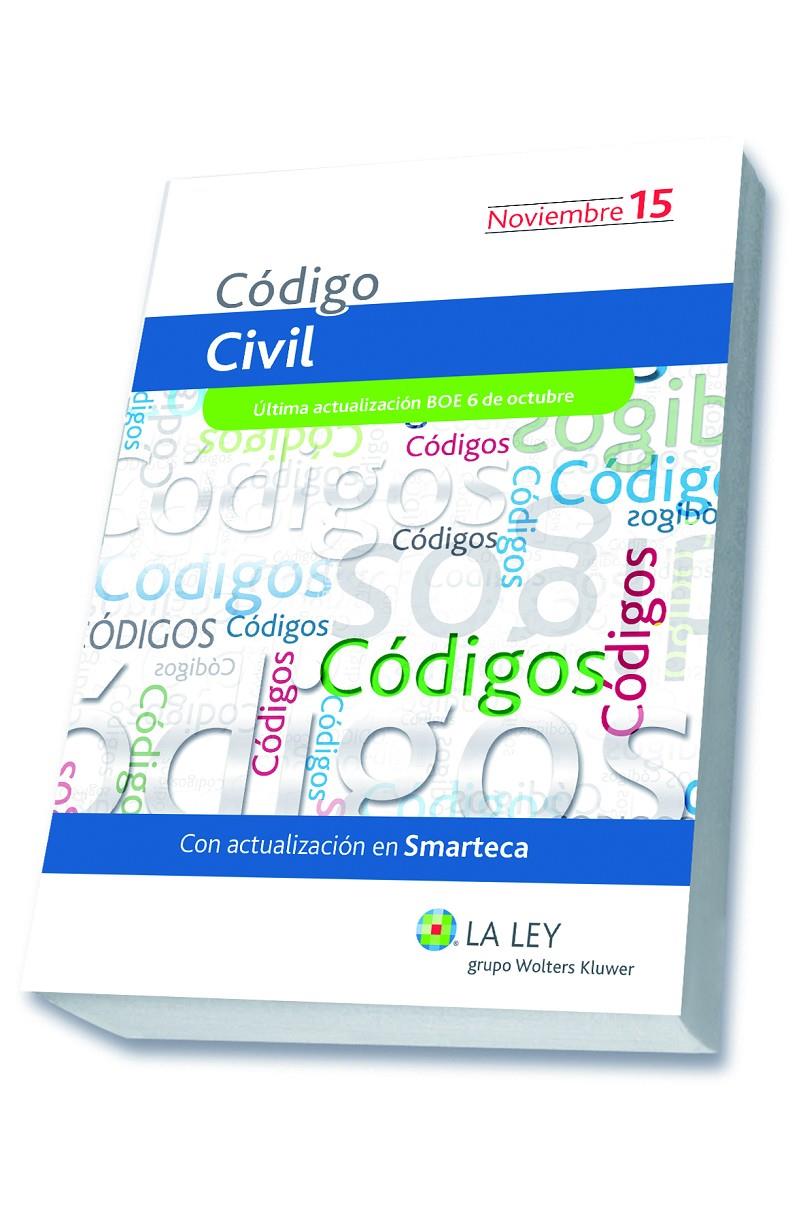 CÓDIGO CIVIL 2015 | 9788490204443 | Galatea Llibres | Librería online de Reus, Tarragona | Comprar libros en catalán y castellano online