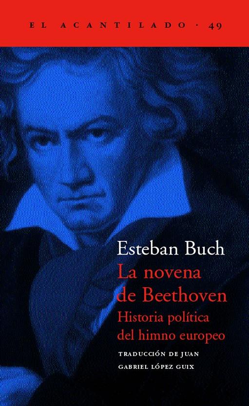 NOVENA DE BEETHOVEN, LA | 9788495359551 | BUCH, ESTEBAN | Galatea Llibres | Librería online de Reus, Tarragona | Comprar libros en catalán y castellano online