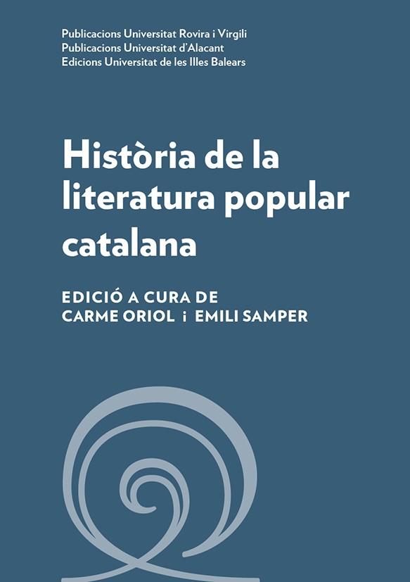 HISTORIA DE LA LITERATURA POPULAR CATALANA | 9788484246688 | VARIOS AUTORES | Galatea Llibres | Librería online de Reus, Tarragona | Comprar libros en catalán y castellano online