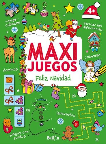 MAXI JUEGOS - FELIZ NAVIDAD +4 | 9789463079563 | BALLON | Galatea Llibres | Llibreria online de Reus, Tarragona | Comprar llibres en català i castellà online