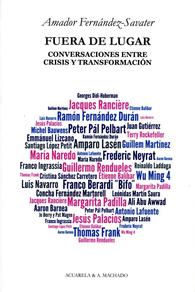 FUERA DE LUGAR | 9788477742128 | FERNÁNDEZ-SAVATER, AMADOR | Galatea Llibres | Llibreria online de Reus, Tarragona | Comprar llibres en català i castellà online