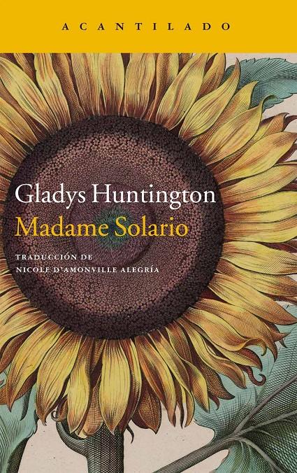 MADAME SOLARIO | 9788416011179 | HUNTINGTON, GLADYS | Galatea Llibres | Librería online de Reus, Tarragona | Comprar libros en catalán y castellano online