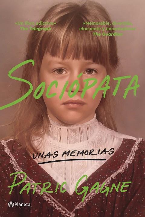 SOCIÓPATA | 9788408296911 | GAGNE, PATRIC | Galatea Llibres | Librería online de Reus, Tarragona | Comprar libros en catalán y castellano online