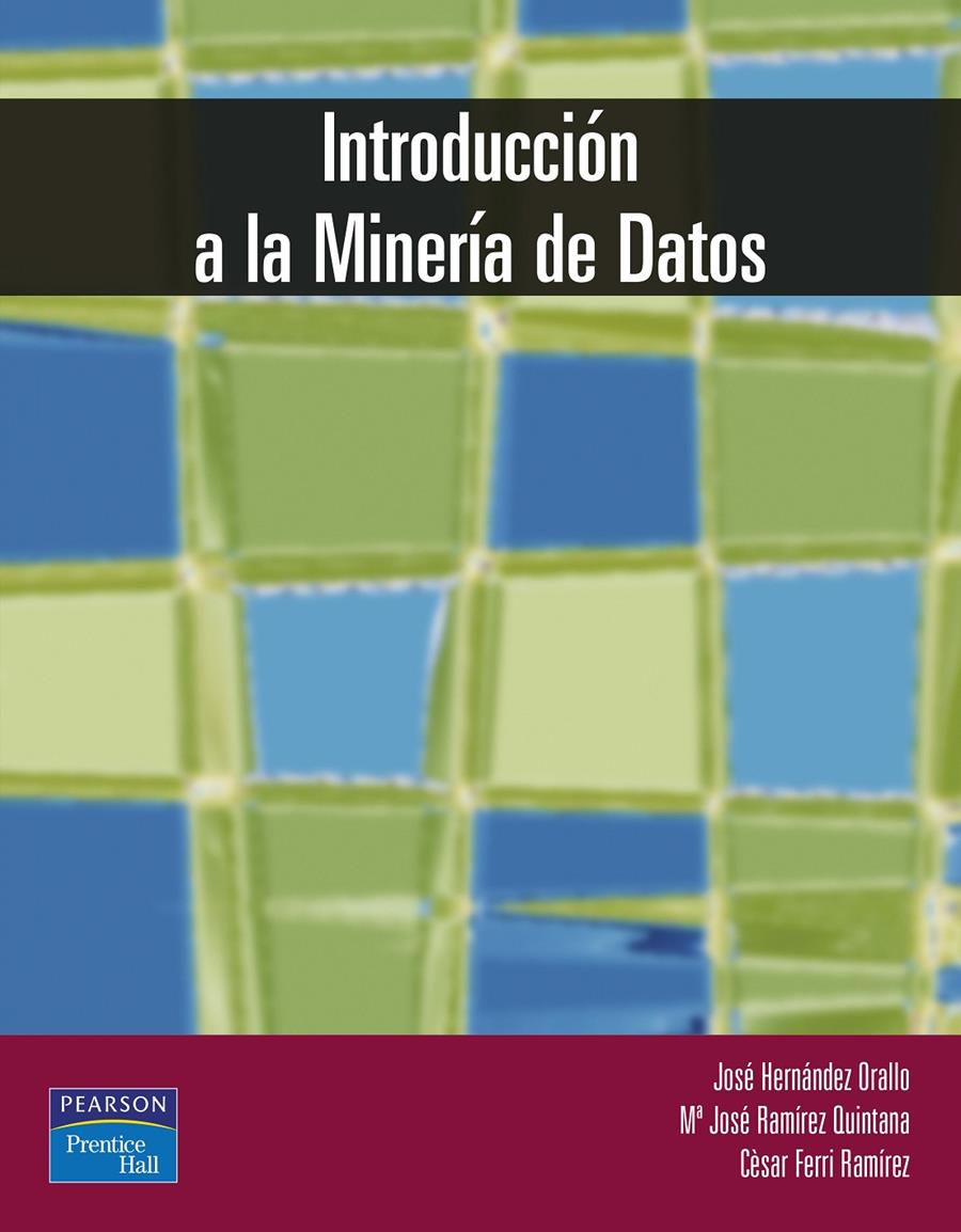 INTRODUCCION A LA MINERIA DE DATOS | 9788420540917 | VV.AA | Galatea Llibres | Librería online de Reus, Tarragona | Comprar libros en catalán y castellano online