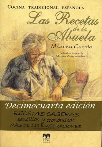RECETAS DE LA ABUELA, LAS | 9788496745728 | CUESTA, MÁXIMA/ARESPACOCHAGA, MARINA | Galatea Llibres | Librería online de Reus, Tarragona | Comprar libros en catalán y castellano online