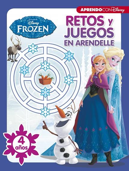 RETOS Y JUEGOS EN ARENDELLE. 4 AÑOS (RETOS Y JUEGOS DISNEY) | 9788416931514 | Galatea Llibres | Librería online de Reus, Tarragona | Comprar libros en catalán y castellano online