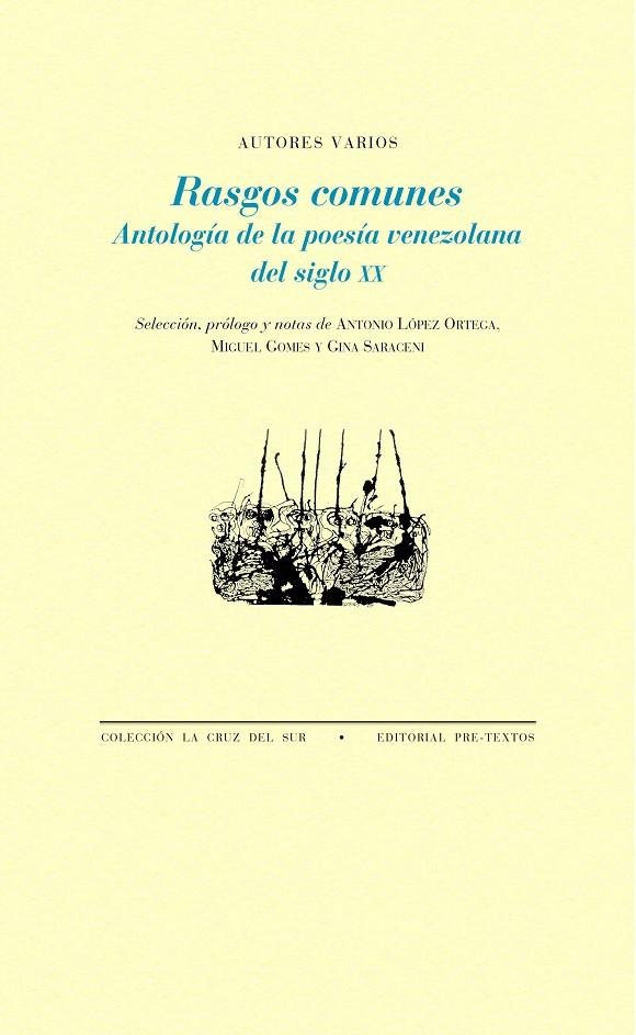 RASGOS COMUNES. ANTOLOGÍA DE LA POESÍA VENEZOLANA DEL SIGLO XX | 9788417143824 | VV.AA. | Galatea Llibres | Llibreria online de Reus, Tarragona | Comprar llibres en català i castellà online