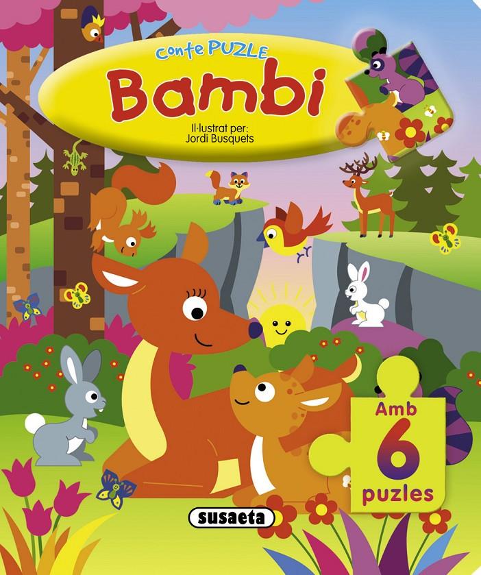 BAMBI. CONTE-PUZLE | 9788430542994 | SUSAETA, EQUIP | Galatea Llibres | Librería online de Reus, Tarragona | Comprar libros en catalán y castellano online