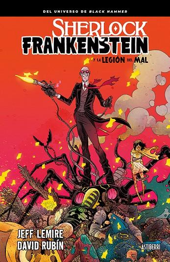SHERLOCK FRANKENSTEIN Y LA LEGIÓN DEL MAL | 9788416880775 | LEMIRE, JEFF/RUBÍN, DAVID | Galatea Llibres | Librería online de Reus, Tarragona | Comprar libros en catalán y castellano online
