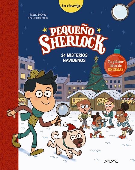 PEQUEÑO SHERLOCK: 24 MISTERIOS NAVIDEÑOS | 9788414340752 | PRÉVOT, PASCAL | Galatea Llibres | Librería online de Reus, Tarragona | Comprar libros en catalán y castellano online