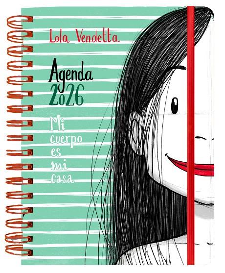 AGENDA ANUAL SEMANAL 2026 LOLA VENDETTA | 9788419215635 | RIBA ROSSY, RAQUEL | Galatea Llibres | Librería online de Reus, Tarragona | Comprar libros en catalán y castellano online