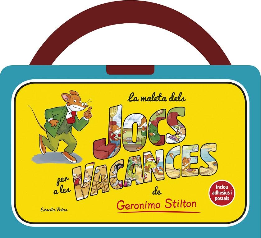 LA MALETA DE JOCS PER A LES VACANCES DE GERONIMO STILTON | 9788490572047 | Galatea Llibres | Librería online de Reus, Tarragona | Comprar libros en catalán y castellano online