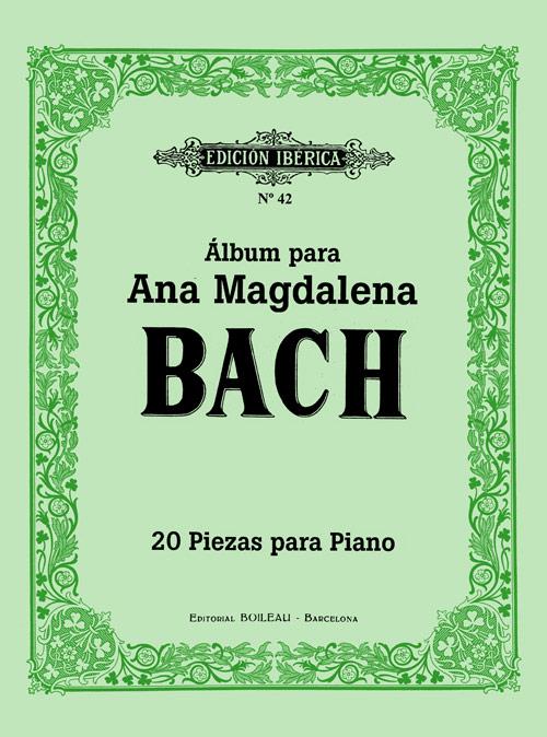 ALBUM PARA ANA MAGDALENA BACH 20 PIEZAS PARA PIANO | 9788480203562 | Galatea Llibres | Llibreria online de Reus, Tarragona | Comprar llibres en català i castellà online