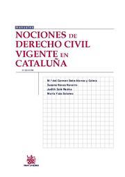 NOCIONES DE DERECHO CIVIL VIGENTE EN CATALUÑA | 9788490042014 | GETE ALONSO | Galatea Llibres | Librería online de Reus, Tarragona | Comprar libros en catalán y castellano online