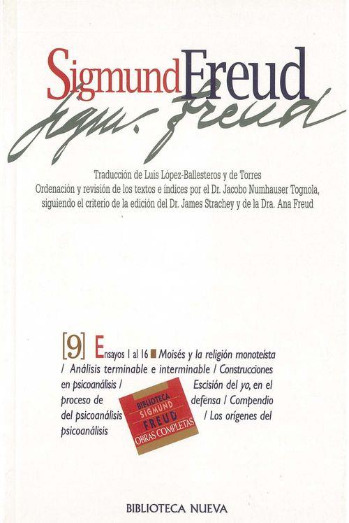 SIGMUND FREUD 9 OBRAS COMPLETAS | 9788470305009 | FREUD, SIGMUND | Galatea Llibres | Llibreria online de Reus, Tarragona | Comprar llibres en català i castellà online