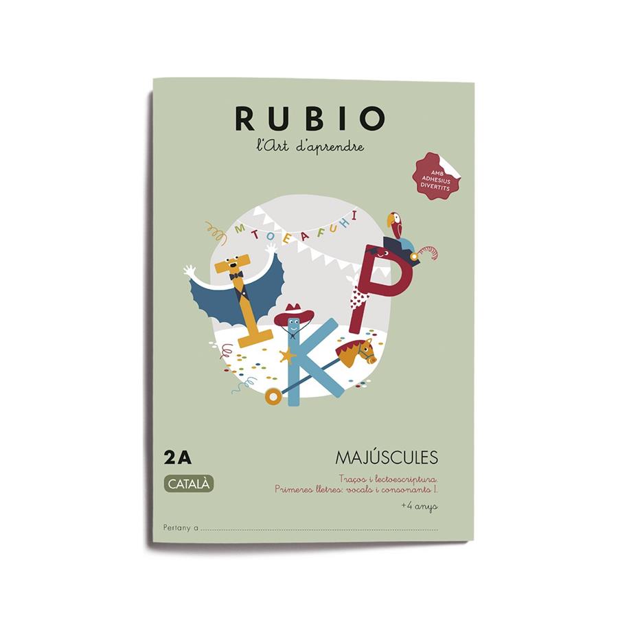 RUBIO L'ART D'APRENDRE MAJUSCULES 2A | 9788417427764 | DONET, MAR | Galatea Llibres | Llibreria online de Reus, Tarragona | Comprar llibres en català i castellà online