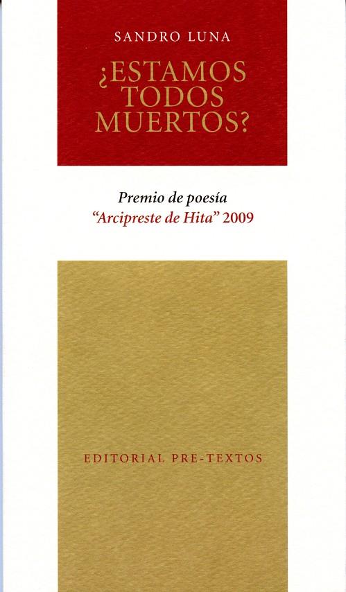 ESTAMOS TODOS MUERTOS? | 9788492913350 | LUNA, SANDRO | Galatea Llibres | Llibreria online de Reus, Tarragona | Comprar llibres en català i castellà online