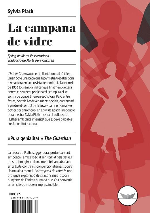 LA CAMPANA DE VIDRE | 9788417339289 | PLATH, SYLVIA | Galatea Llibres | Librería online de Reus, Tarragona | Comprar libros en catalán y castellano online