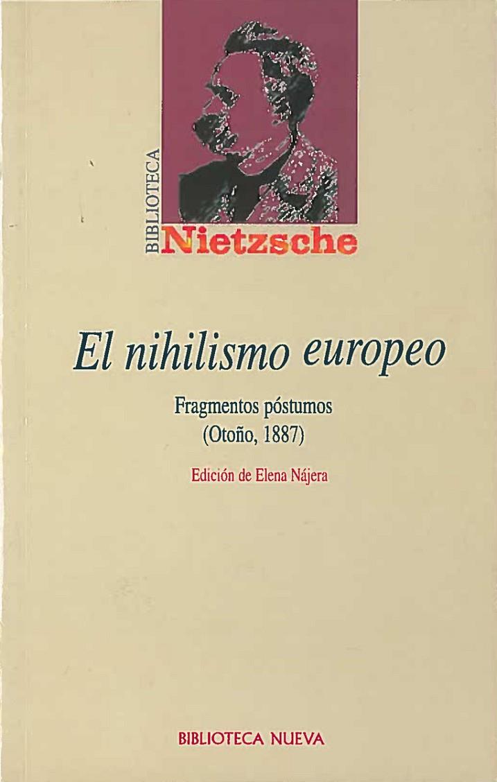 NIHILISMO EUROPEO, EL | 9788497424271 | NIETZSCHE | Galatea Llibres | Librería online de Reus, Tarragona | Comprar libros en catalán y castellano online
