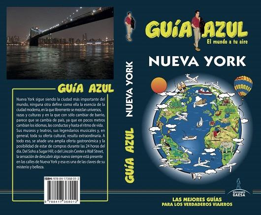 NUEVA YORK GUIA AZUL | 9788417368012 | MONREAL, MANUEL/MAZARRASA, LUIS | Galatea Llibres | Librería online de Reus, Tarragona | Comprar libros en catalán y castellano online