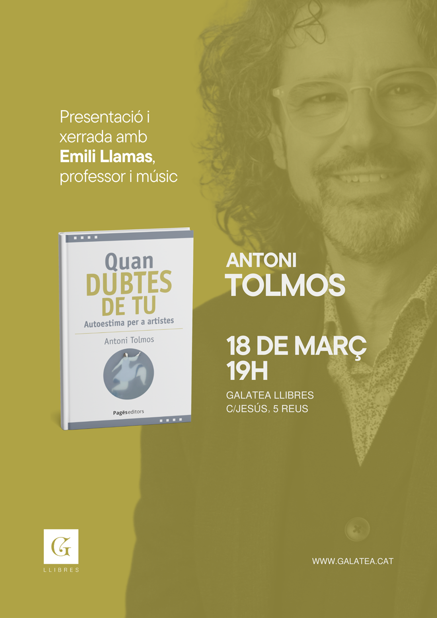 Antoni Tolmos - Galatea Llibres | Llibreria online de Reus, Tarragona | Comprar llibres en català i castellà online