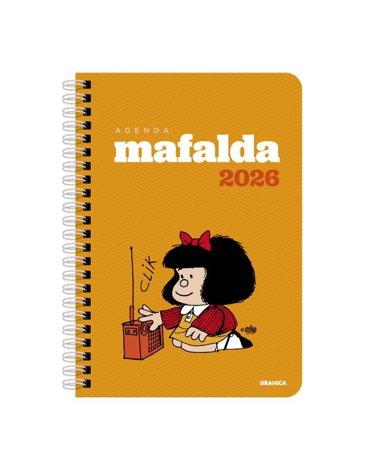 MAFALDA 2026, ANILLADA MÓDULOS NARANJA | 9786316693136 | QUINO | Galatea Llibres | Llibreria online de Reus, Tarragona | Comprar llibres en català i castellà online