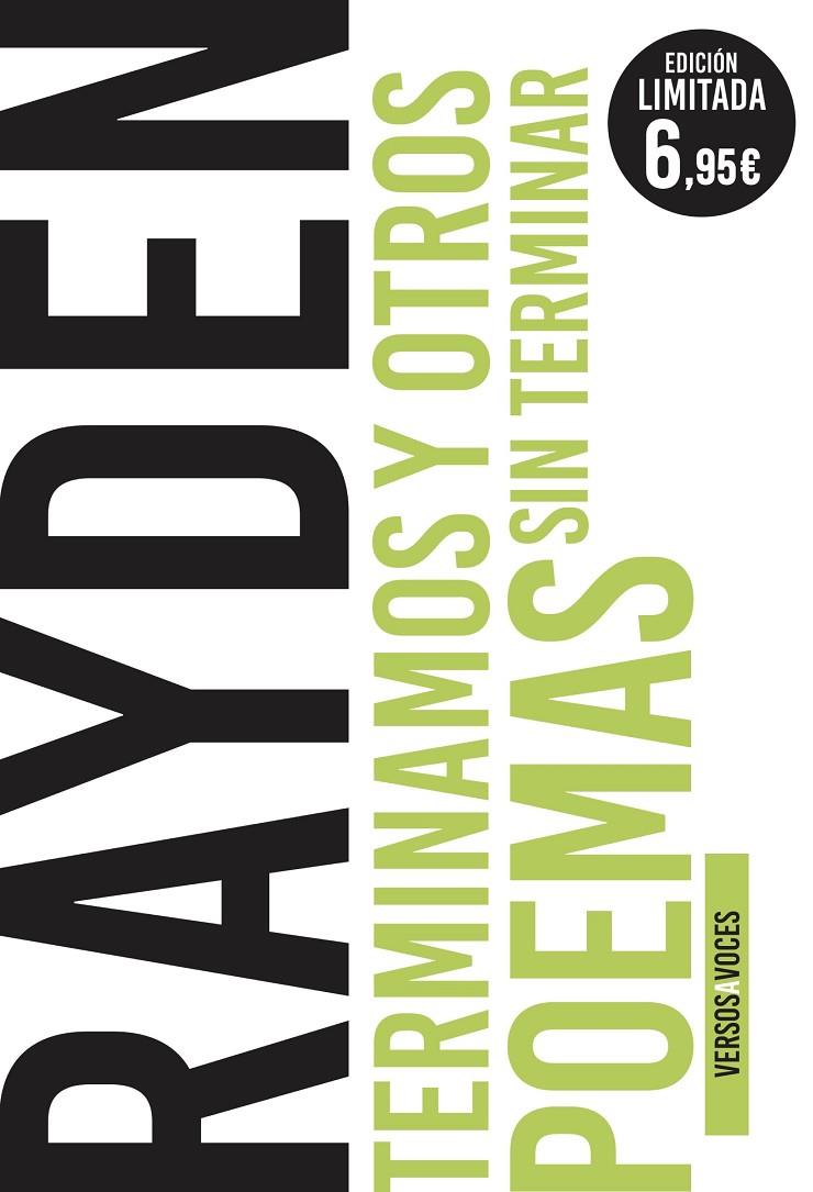 TERMINAMOS Y OTROS POEMAS SIN TERMINAR | 9788467055658 | RAYDEN | Galatea Llibres | Librería online de Reus, Tarragona | Comprar libros en catalán y castellano online