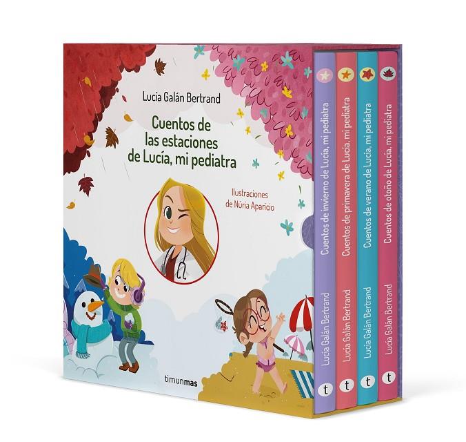 ESTUCHE LAS ESTACIONES DE LUCÍA, MI PEDIATRA | 9788408279419 | GALÁN BERTRAND, LUCÍA | Galatea Llibres | Llibreria online de Reus, Tarragona | Comprar llibres en català i castellà online