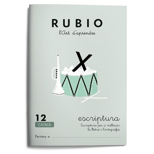 QUADERN RUBIO ESCRIPTURA 12 | 9788489773622 | Galatea Llibres | Librería online de Reus, Tarragona | Comprar libros en catalán y castellano online