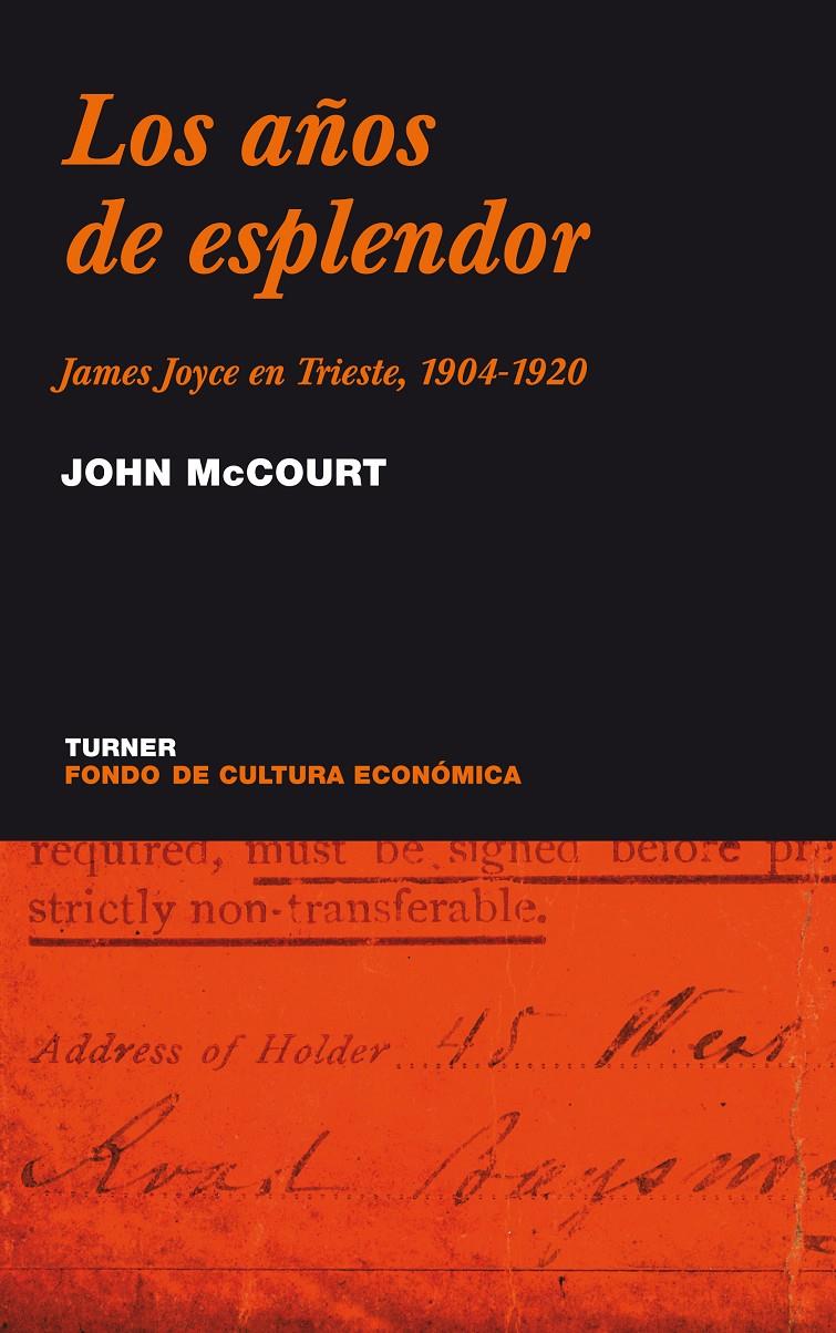 AÑOS DE ESPLENDOR. JOYCE EN TRIESTE, 1904-1920, LOS | 9788475065410 | MCCOURT, JOHN | Galatea Llibres | Librería online de Reus, Tarragona | Comprar libros en catalán y castellano online