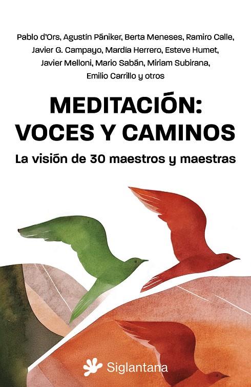 MEDITACION VOCES Y CAMINOS | 9788410179486 | AA.VV. | Galatea Llibres | Llibreria online de Reus, Tarragona | Comprar llibres en català i castellà online
