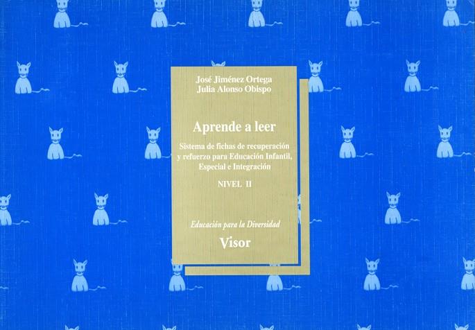 APRENDE A LEER NIVEL II | 9788477742715 | Galatea Llibres | Librería online de Reus, Tarragona | Comprar libros en catalán y castellano online