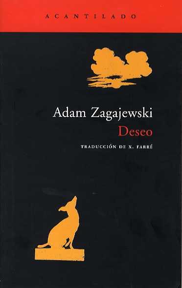 DESEO | 9788496489233 | ZAGAJEWSKI, ADAM | Galatea Llibres | Llibreria online de Reus, Tarragona | Comprar llibres en català i castellà online