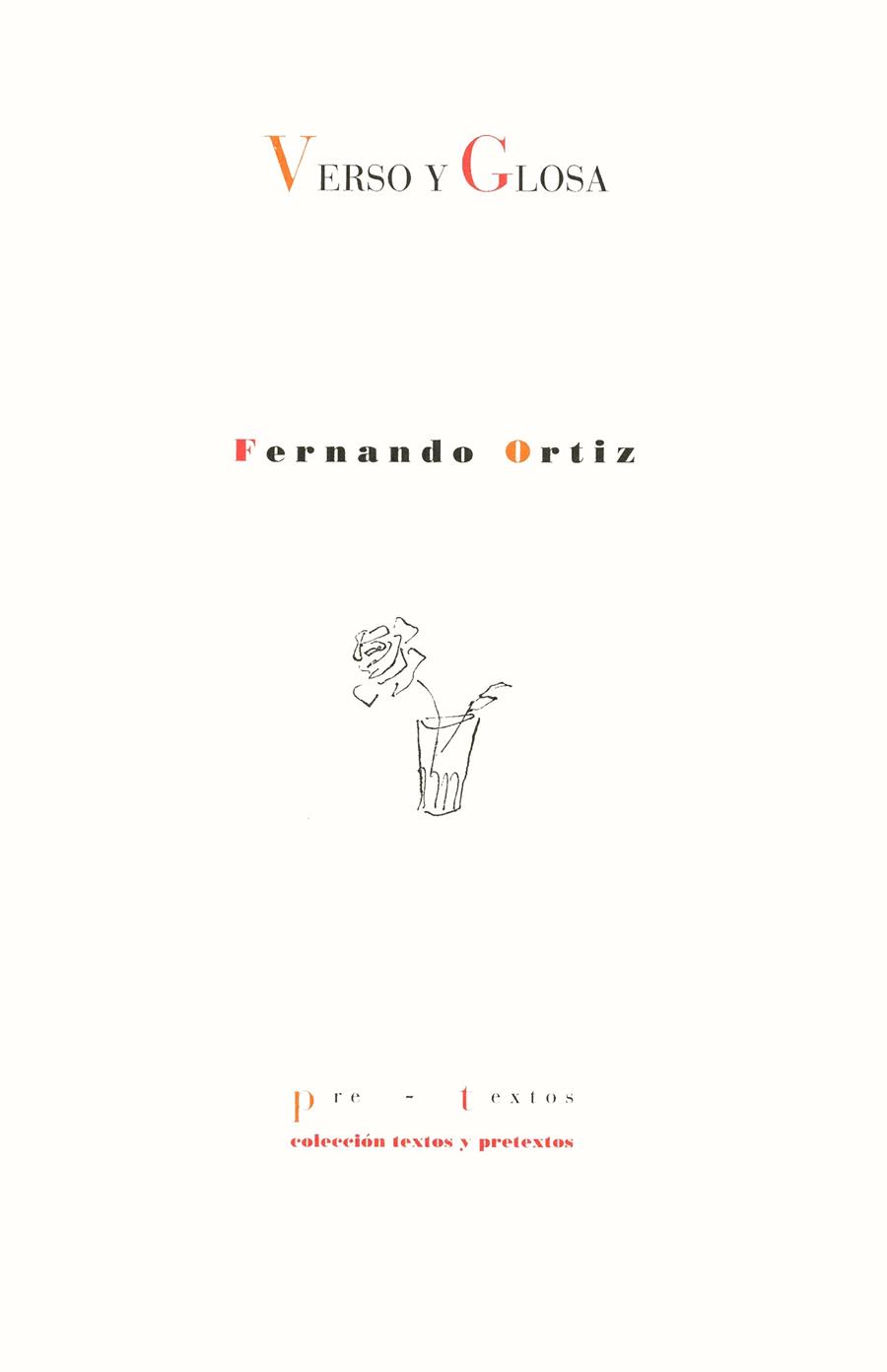 VERSO Y PROSA.(FERNANDO RUIZ) | 9788481910957 | ORTIZ, FERNANDO | Galatea Llibres | Llibreria online de Reus, Tarragona | Comprar llibres en català i castellà online