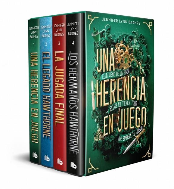 ESTUCHE UNA HERENCIA EN JUEGO | 9791387871406 | BARNES, JENNIFER LYNN | Galatea Llibres | Llibreria online de Reus, Tarragona | Comprar llibres en català i castellà online