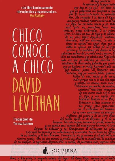 CHICO CONOCE A CHICO | 9788416858354 | LEVITHAN, DAVID | Galatea Llibres | Librería online de Reus, Tarragona | Comprar libros en catalán y castellano online