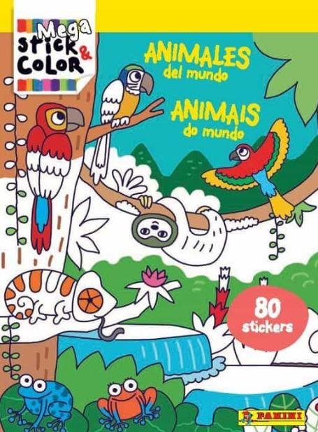 ANIMALES DEL MUNDO MEGA STICK & COLOR | 9788427871700 | VV.AA. | Galatea Llibres | Librería online de Reus, Tarragona | Comprar libros en catalán y castellano online