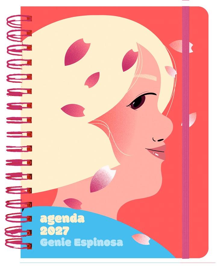 AGENDA ANUAL SEMANAL 2027 GENIE ESPINOSA | 9788419434425 | ESPINOSA, GENIE | Galatea Llibres | Librería online de Reus, Tarragona | Comprar libros en catalán y castellano online