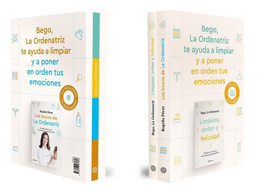 ESTUCHE LA ORDENATRIZ (LIMPIEZA, ORDEN Y FELICIDAD + LOS TRUCOS DE LA ORDENATRIZ | 9788408294450 | BEGO, LA ORDENATRIZ | Galatea Llibres | Librería online de Reus, Tarragona | Comprar libros en catalán y castellano online