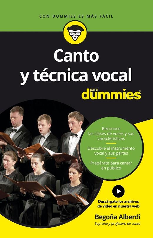 CANTO Y TÉCNICA VOCAL PARA DUMMIES | 9788432903663 | ALBERDI DE MIGUEL, BEGOÑA | Galatea Llibres | Librería online de Reus, Tarragona | Comprar libros en catalán y castellano online