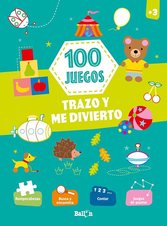 100 JUEGOS. TRAZO Y ME DIVIERTO +3 | 9789403213002 | BALLON | Galatea Llibres | Llibreria online de Reus, Tarragona | Comprar llibres en català i castellà online