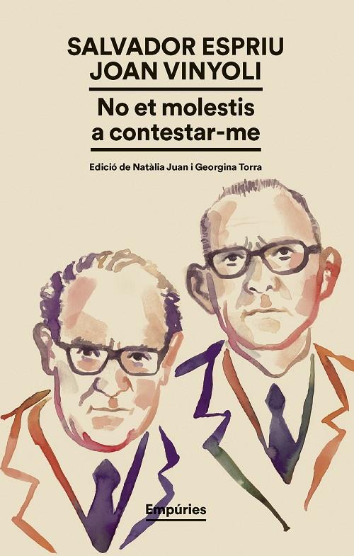 NO ET MOLESTIS A CONTESTAR-ME | 9791387736224 | ESPRIU, SALVADOR / VINYOLI, JOAN | Galatea Llibres | Librería online de Reus, Tarragona | Comprar libros en catalán y castellano online
