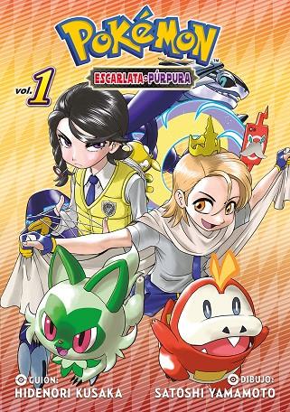 POKEMON ESCARLATA Y PURPURA 1 | 9788467983937 | KUSAKA, HIDENORI/YAMAMOTO, SATOSHI | Galatea Llibres | Llibreria online de Reus, Tarragona | Comprar llibres en català i castellà online